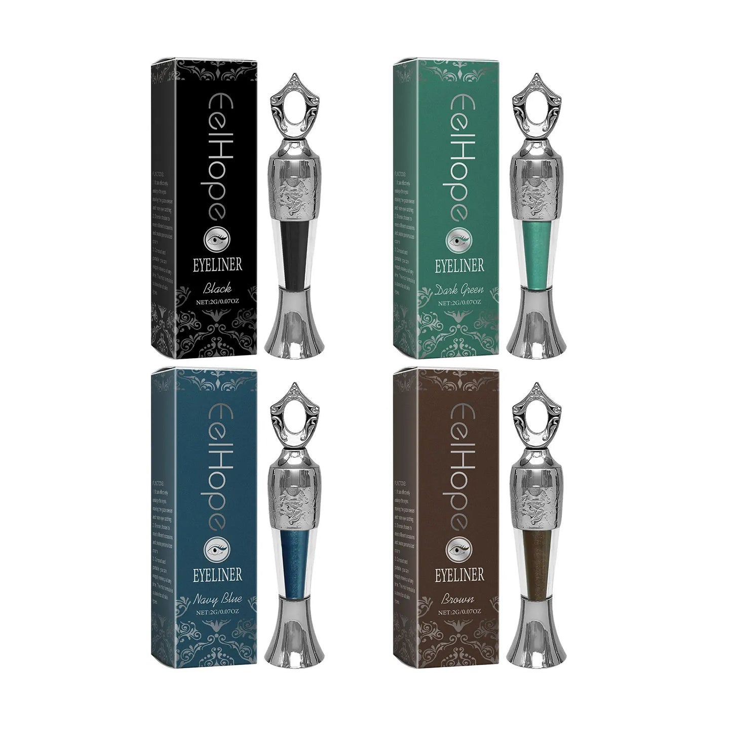 Waterproof Long-Lasting Black Liquid Eyeliner – Quick-Dry, Sweatproof, Smooth Application, Natural Look