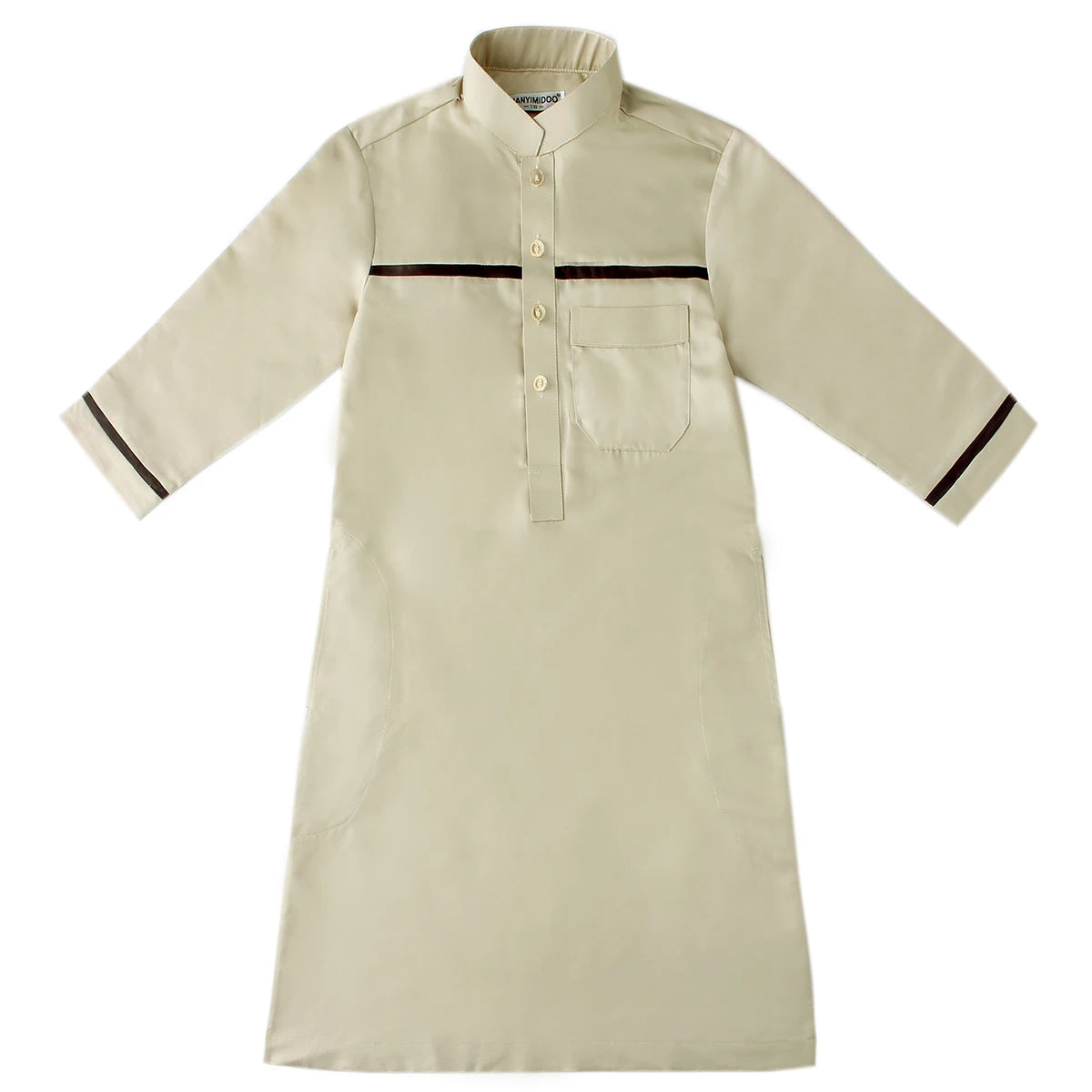 Arab Jubba Boys Robe Kids Abayas Kaftan Islamic Clothing Long Sleeve Thobe Middle East Teenage Clothing Muslim Ramadan Eid Dress