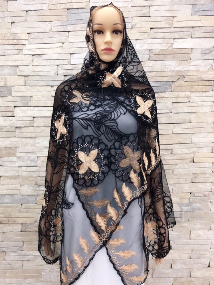 women scarf 200*50cm net shawls