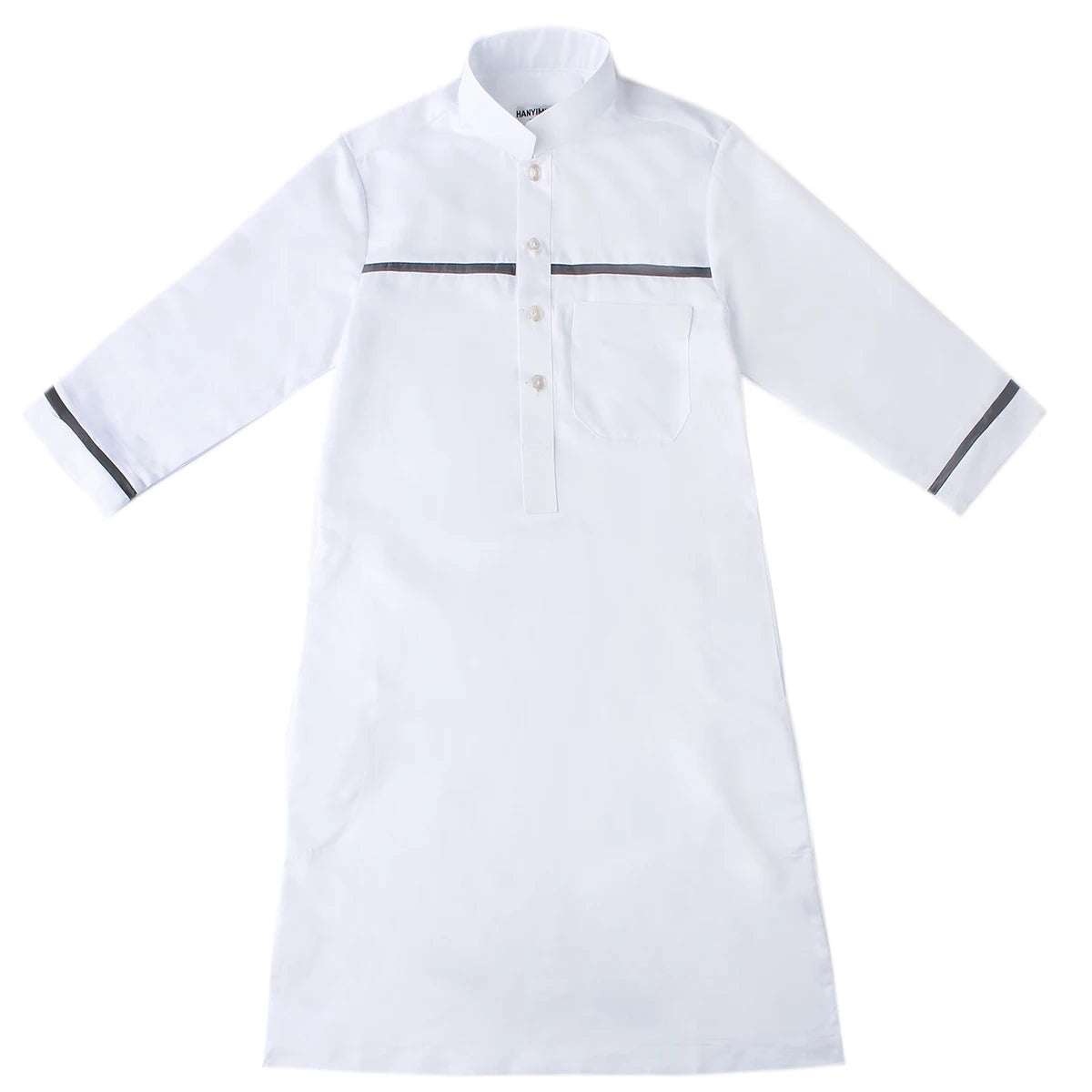 Arab Jubba Boys Robe Kids Abayas Kaftan Islamic Clothing Long Sleeve Thobe Middle East Teenage Clothing Muslim Ramadan Eid Dress