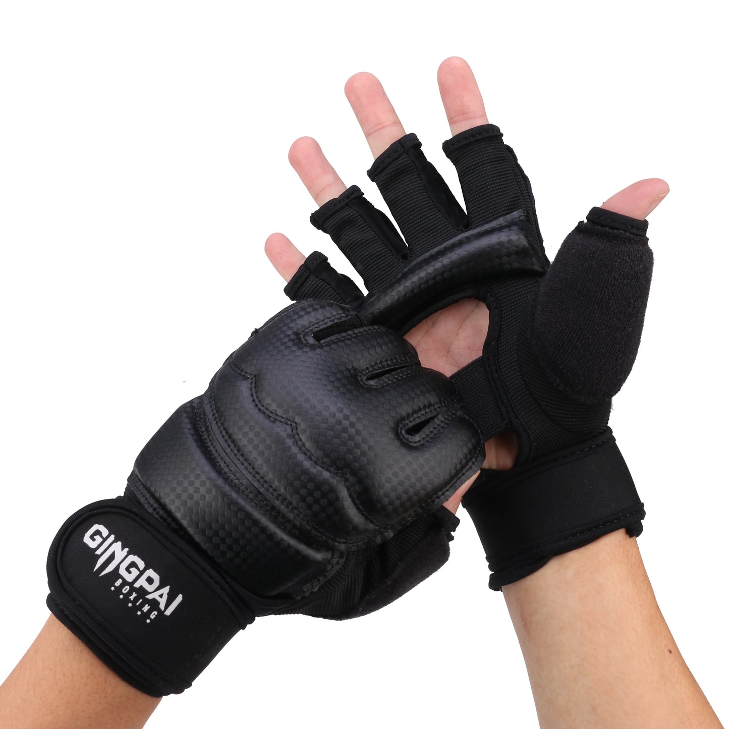 Karate Protective Gloves semi-finger mma gloves