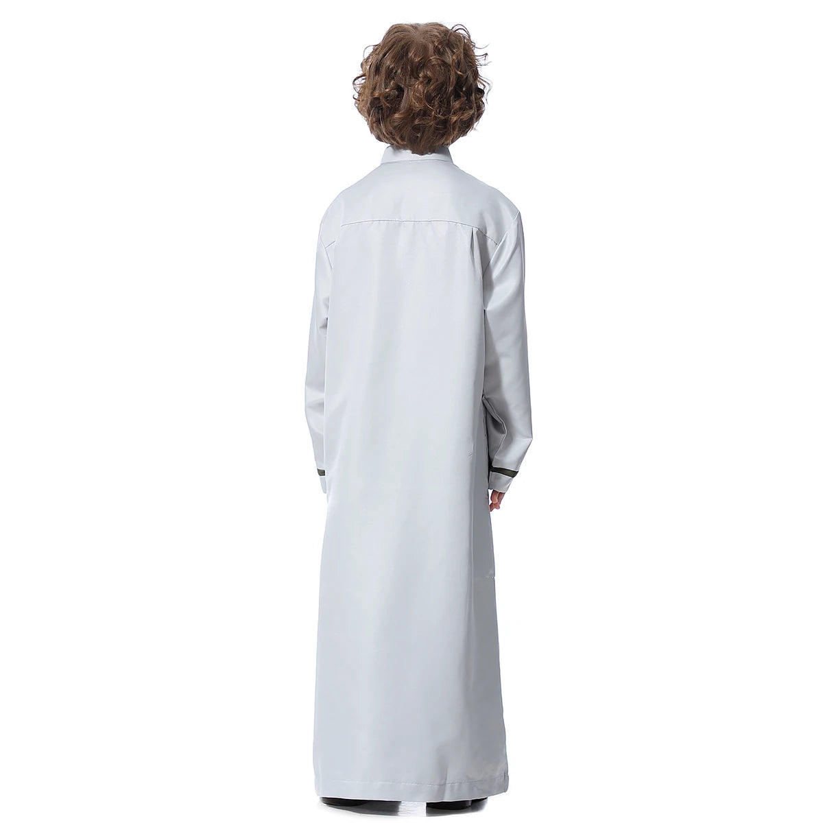 Arab Jubba Boys Robe Kids Abayas Kaftan Islamic Clothing Long Sleeve Thobe Middle East Teenage Clothing Muslim Ramadan Eid Dress