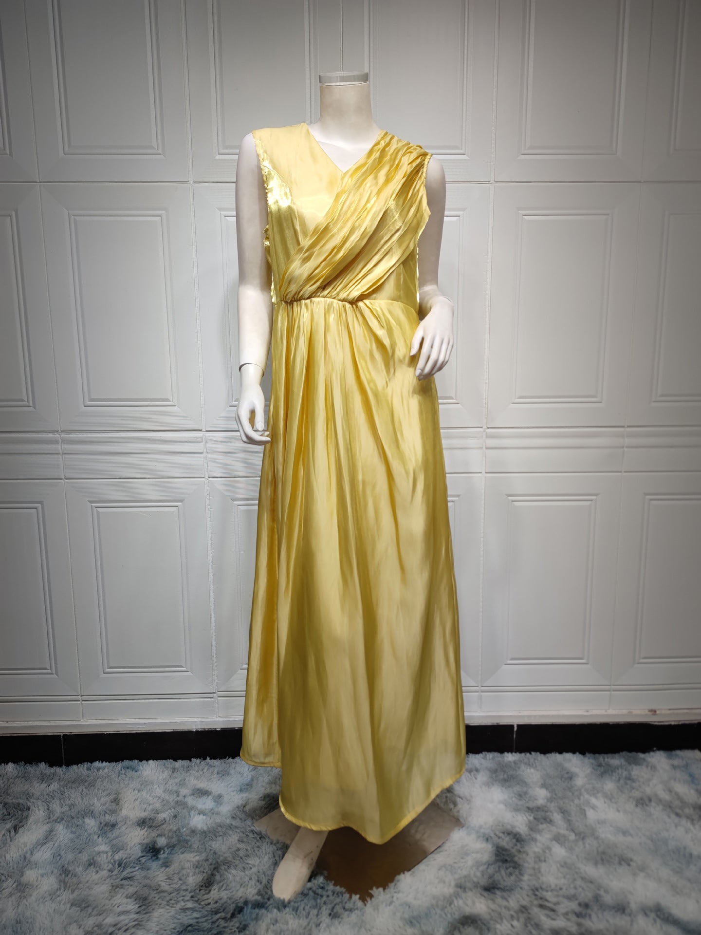 Moroccan women Party Dress Abaya 2 Piece Set Silky Satin Dubai Dresses Caftan Evening Long Robe Vestidos