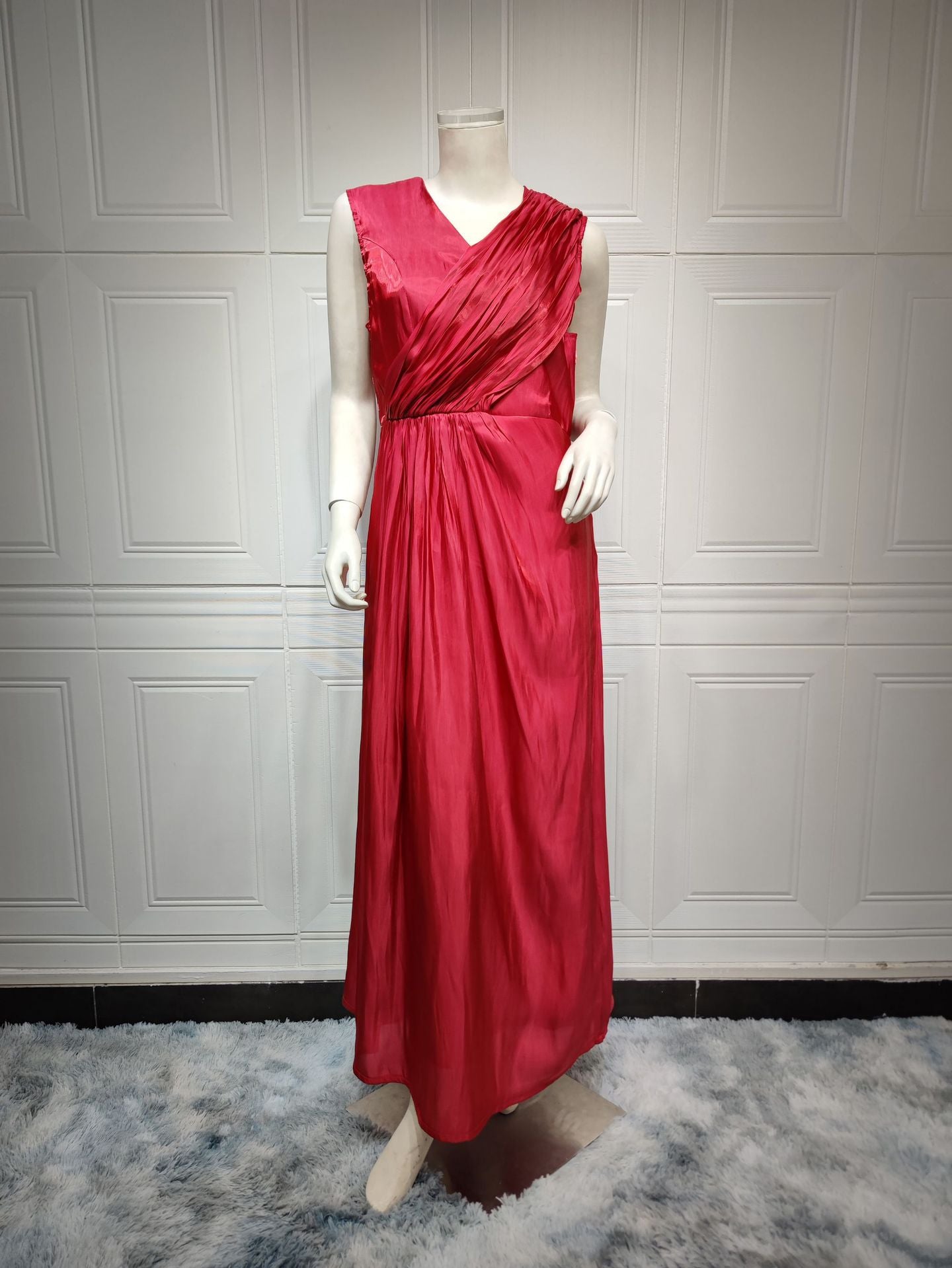 Moroccan women Party Dress Abaya 2 Piece Set Silky Satin Dubai Dresses Caftan Evening Long Robe Vestidos