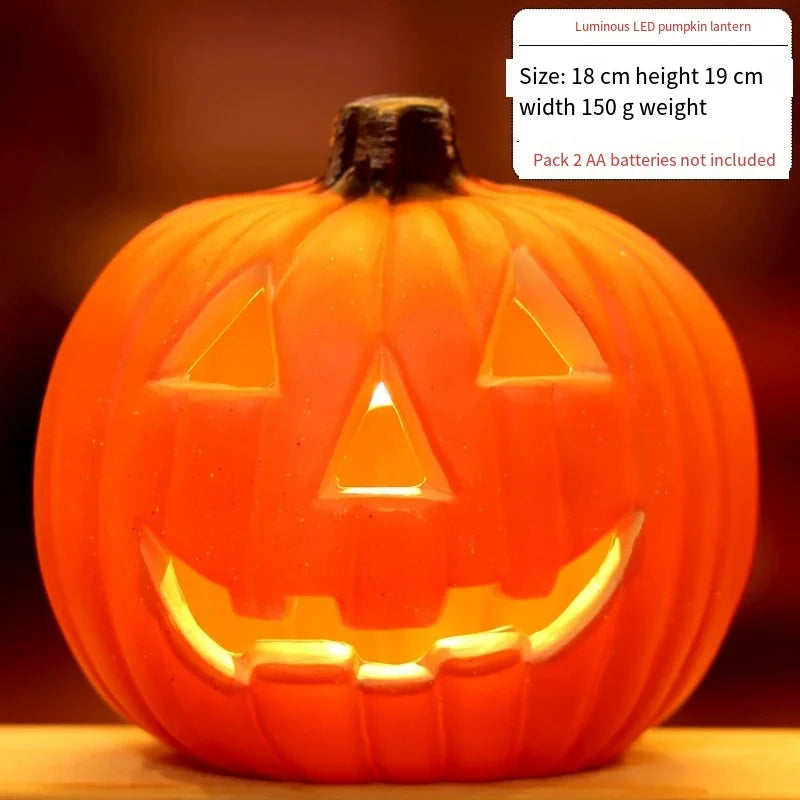 Decorative Pumpkin Lantern – Halloween Prop & Outdoor Pumpkin Light Decoration