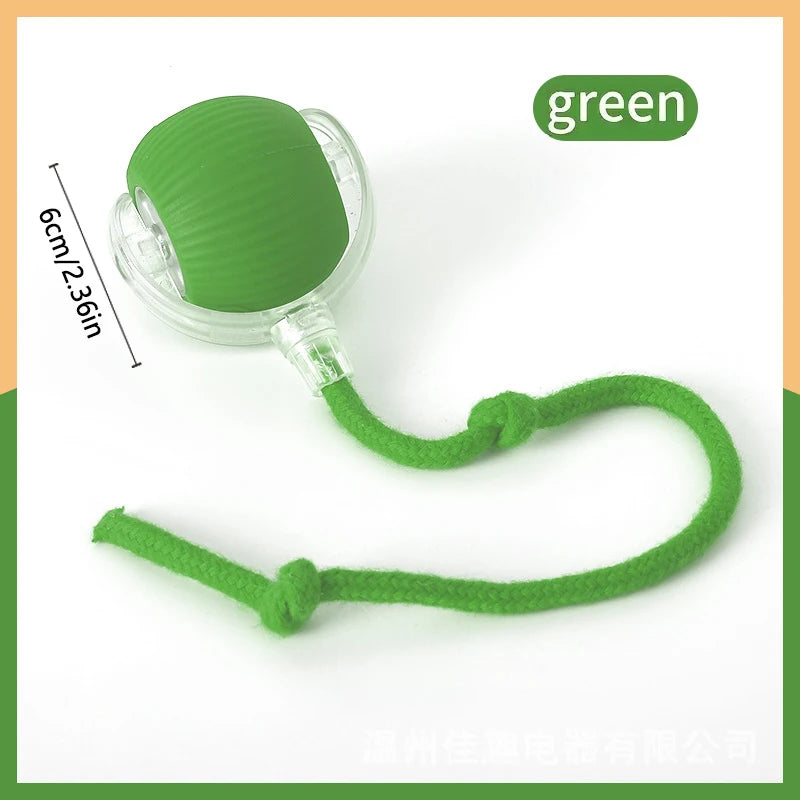 USB Rechargeable Interactive Pet Ball, Automatic Moving Toy for Puppies, Dogs, and Cats