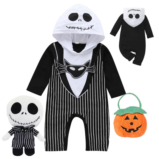 Pumpkin Costume Sleeveless Jumpsuit