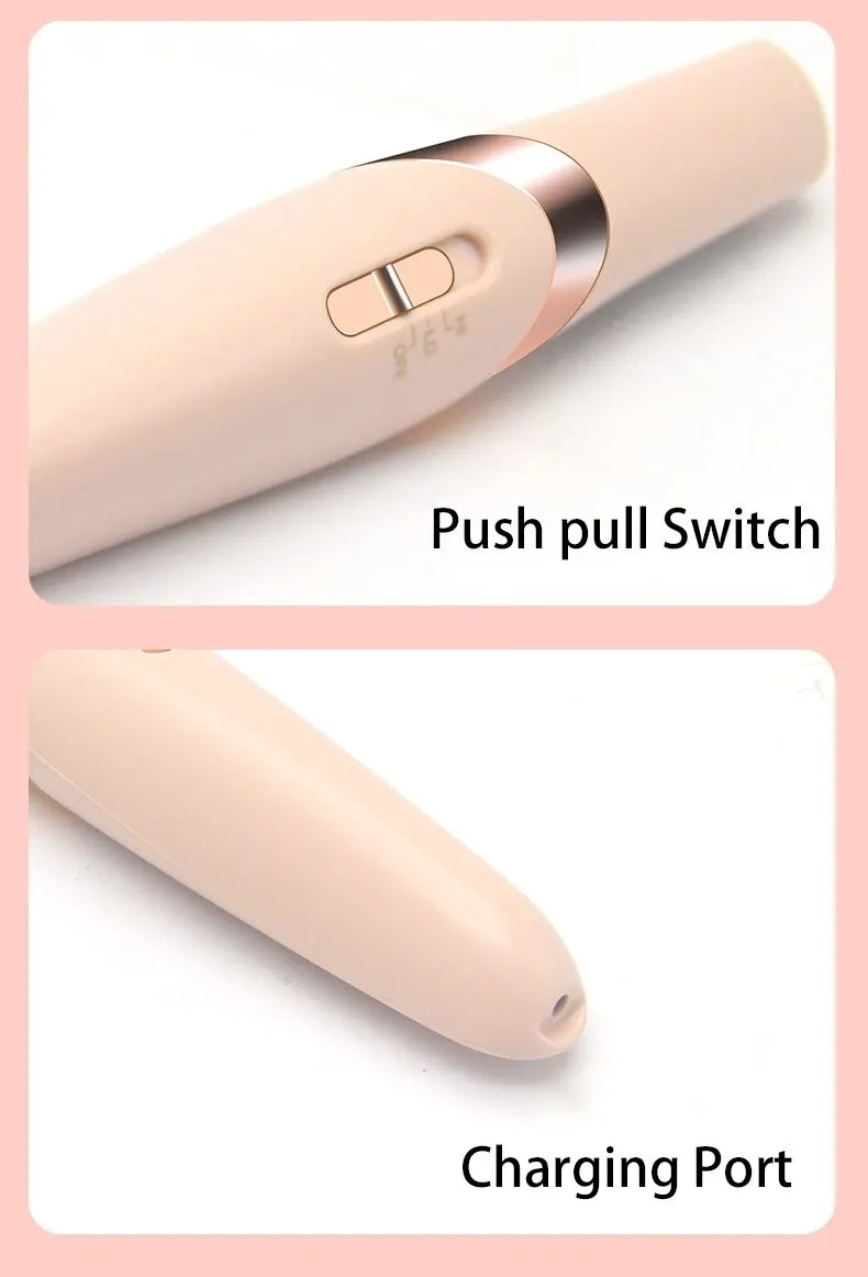 Electric Foot Grinder – Pink Electronic Callus Remover & Skin Smoother, Heel & Foot Care Tool