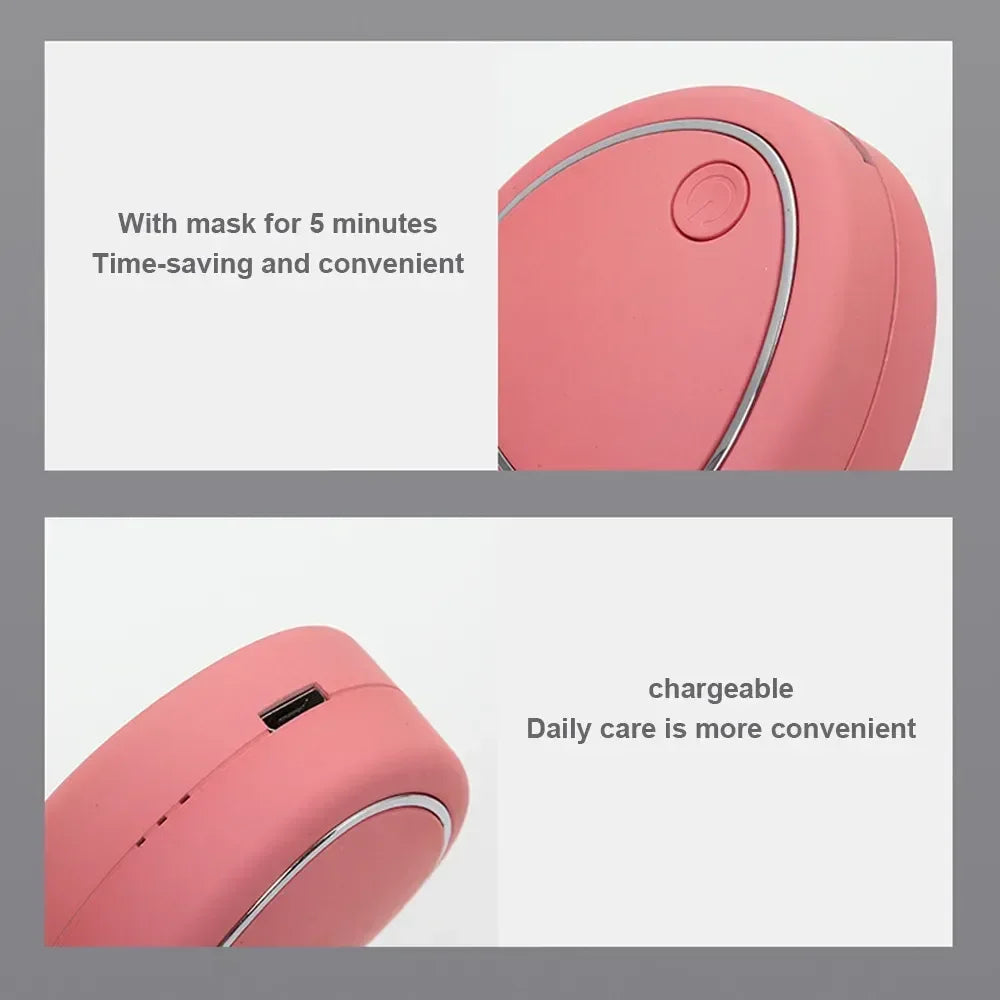 Mini Facial Massage Beauty Device – Portable USB Rechargeable | Anti-Wrinkle, Skin Tightening, Face Lifting & Firming Tool for Daily Skincare