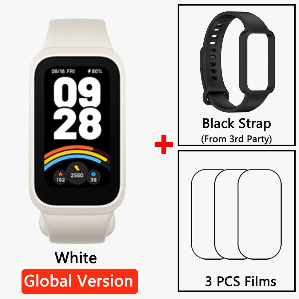 Global Version Smart Band 9 Active – 1.47" TFT Display, 18-Day Battery Life, Fitness & Health Tracker