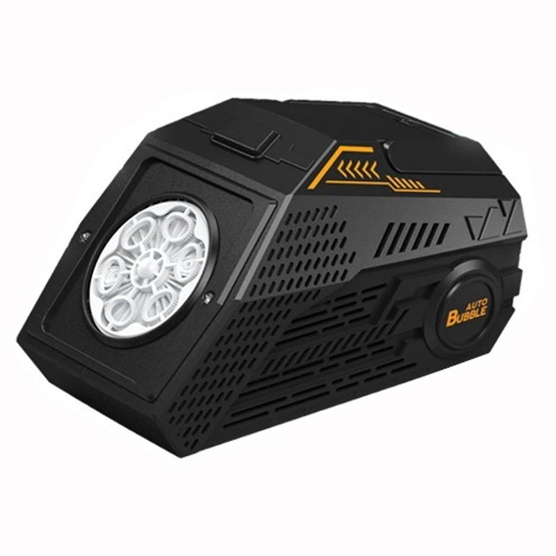 Automatic 69-Hole Bubble Gun Machine with Lights – Soap Bubble Blower Toy for Kids