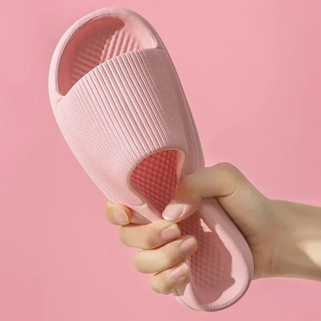 EVA Soft Sole Bathroom Anti-Slip Slippers Light Comfortable Outdoor Sandals Fashion Men's Women Beach Flip-Flop
