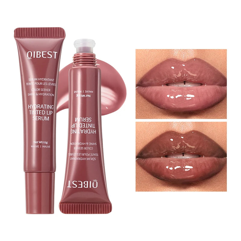 QIBEST Moisturizing Lip Gloss – Waterproof, Long-Lasting, and Easy to Apply