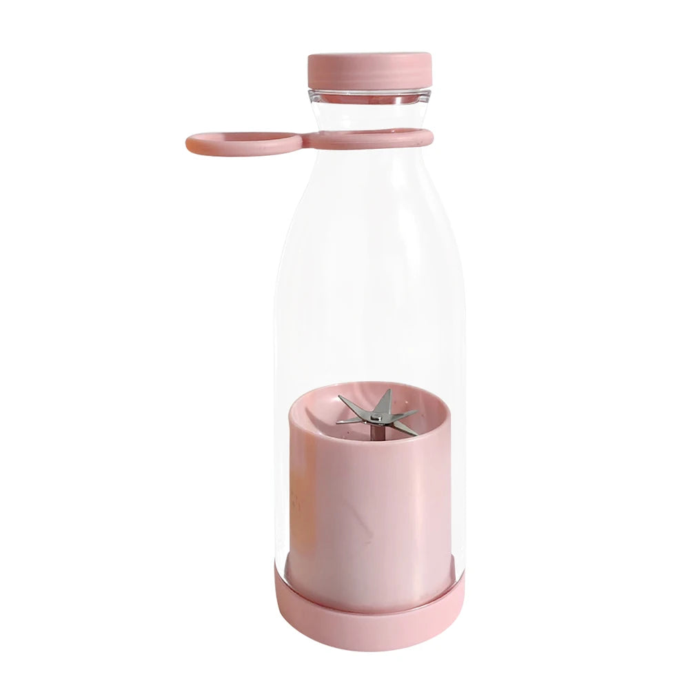 Electric Fruit Juicer Cup – 380ml/420ml USB Rechargeable Portable Blender, Smoothie Maker & Juice Bottle