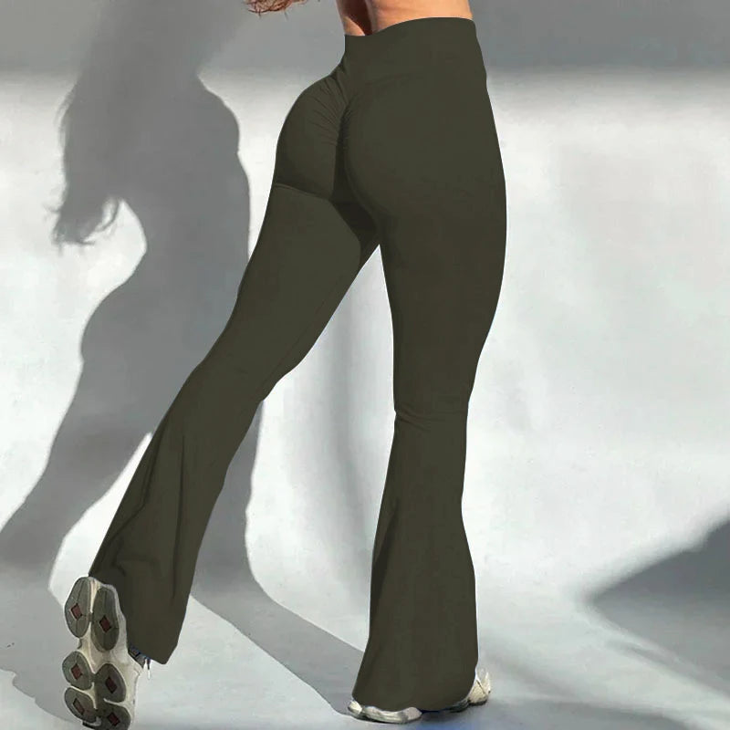 High-Waist Scrunch Workout Leggings – Butt-Lifting Yoga & Fitness Gym Pants for Women