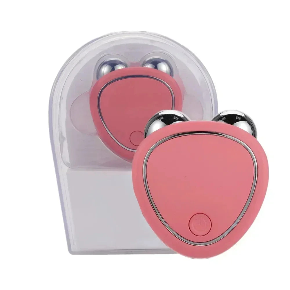 Mini Facial Massage Beauty Device – Portable USB Rechargeable | Anti-Wrinkle, Skin Tightening, Face Lifting & Firming Tool for Daily Skincare
