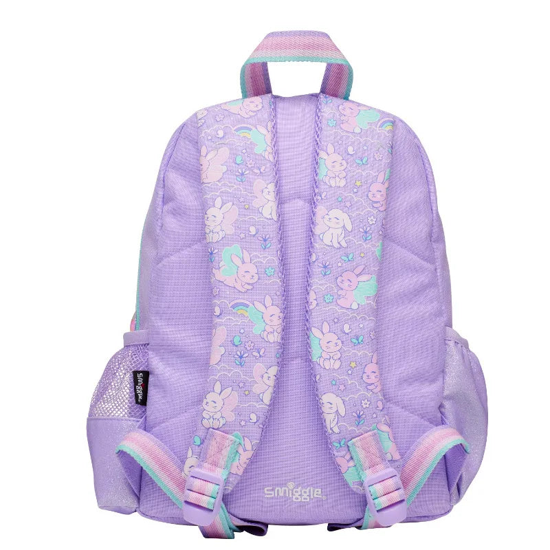 Australian Angel Rabbit Kids Backpack – Cute Cartoon School Bag for Primary Students | Lightweight, Outdoor Leisure Bag, Ideal Christmas Gift