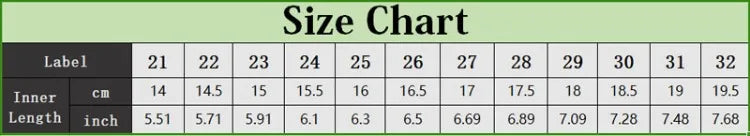 Size 21-32 Children’s Breathable Running Sneakers Girls Boys Kids Baby Toddler Non-Slip Shoes