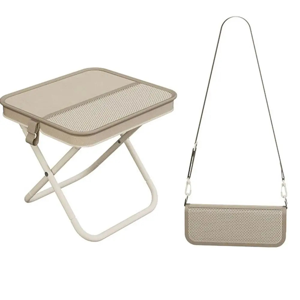 Portable Folding Camping Stool with Shoulder Bag – Lightweight Outdoor Seat