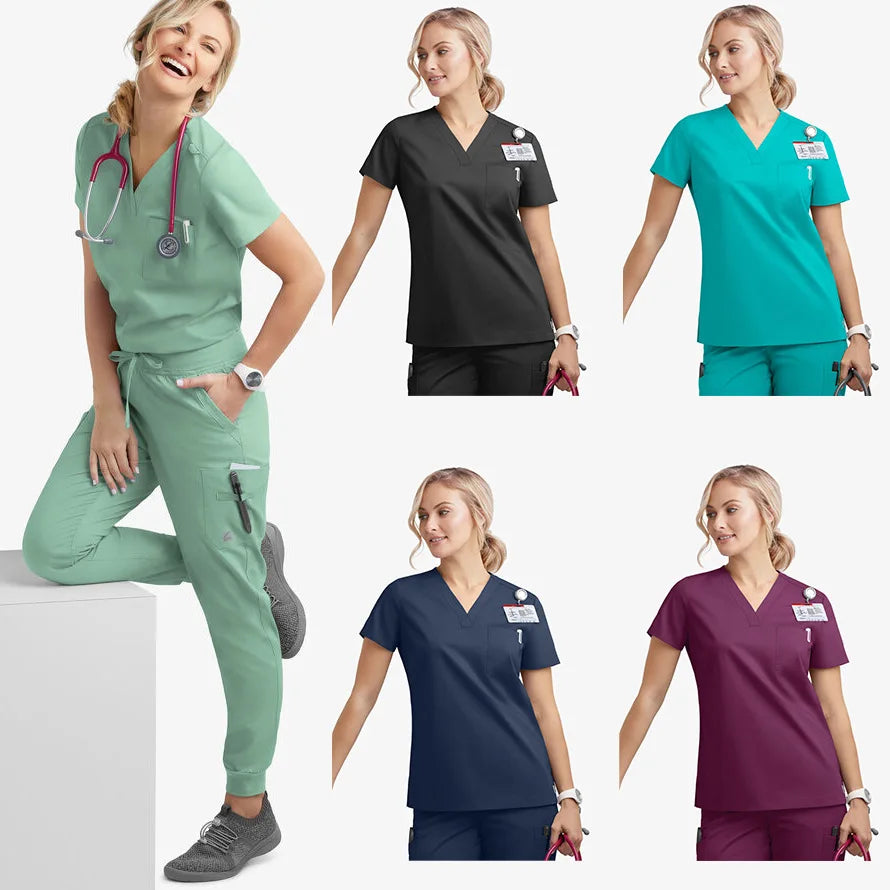 Medical Care Nurse uniforms Handwashing Scrubs Dentist Nurse Pet Work Clothes