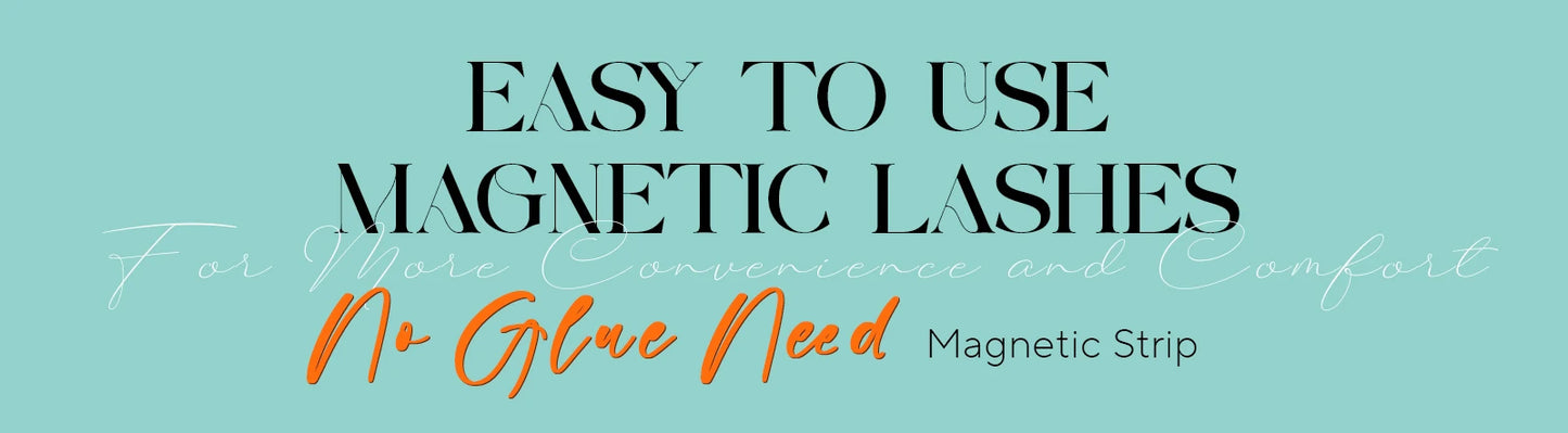 Soft Magnetic Eyelashes – No Glue Needed | Reusable | Natural 3D Look | Easy to Apply