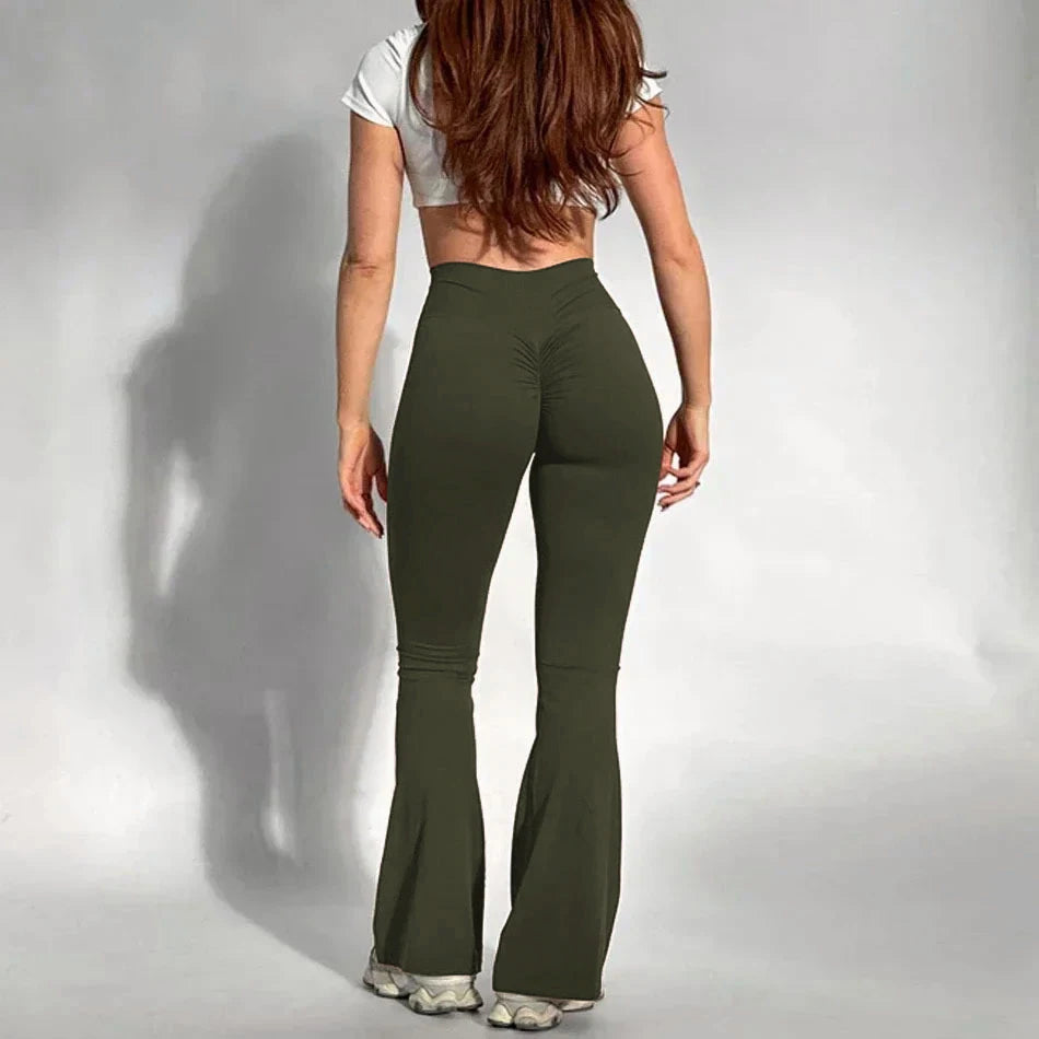 High-Waist Scrunch Workout Leggings – Butt-Lifting Yoga & Fitness Gym Pants for Women