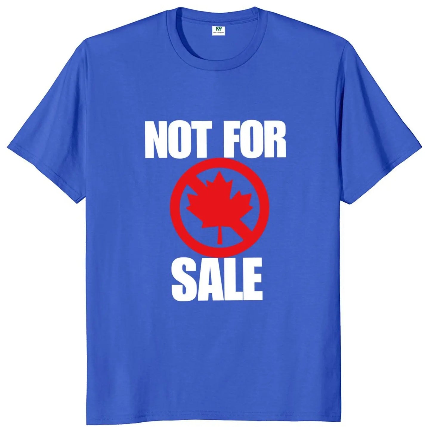 Canada Is Not for Sale T Shirt 2025 Funny Meme Trend Humor Gift Tee Tops 100% Cotton Soft Unisex T-shirts EU Size