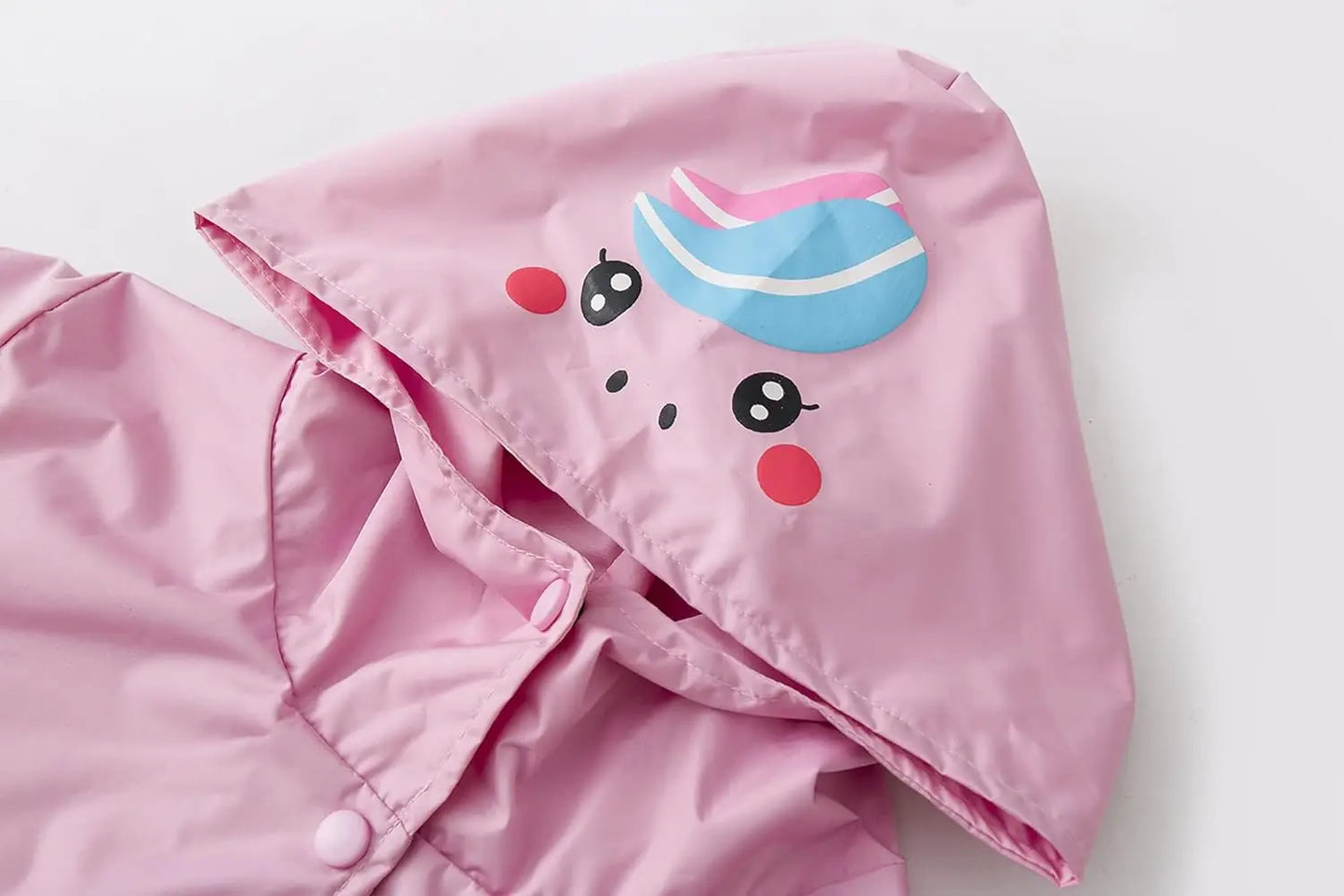 Toddler Rain Suit Set for Boys & Girls – Waterproof Hooded Coat and Pants | Unicorn Design | Autumn/Winter Outfit for Kids Ages 1–5