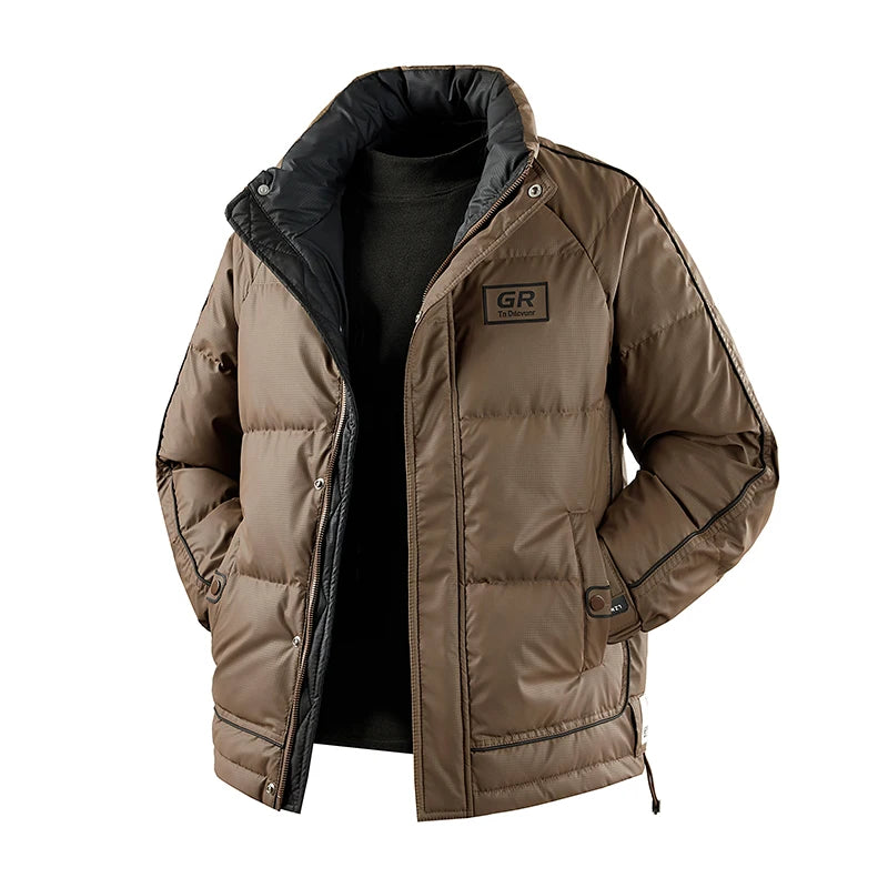 Winter Windproof Casual Duck Down Man Jackets Puffer Padding Outdoor Parkas Male Jackets