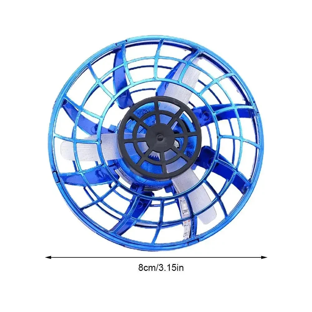 Next-Gen Flying Spinner UFO Toy – Hand-Controlled Mini Drone with LED Lights | Magic Hover Ball for Teens & Kids | 360° Boomerang Fidget Toy