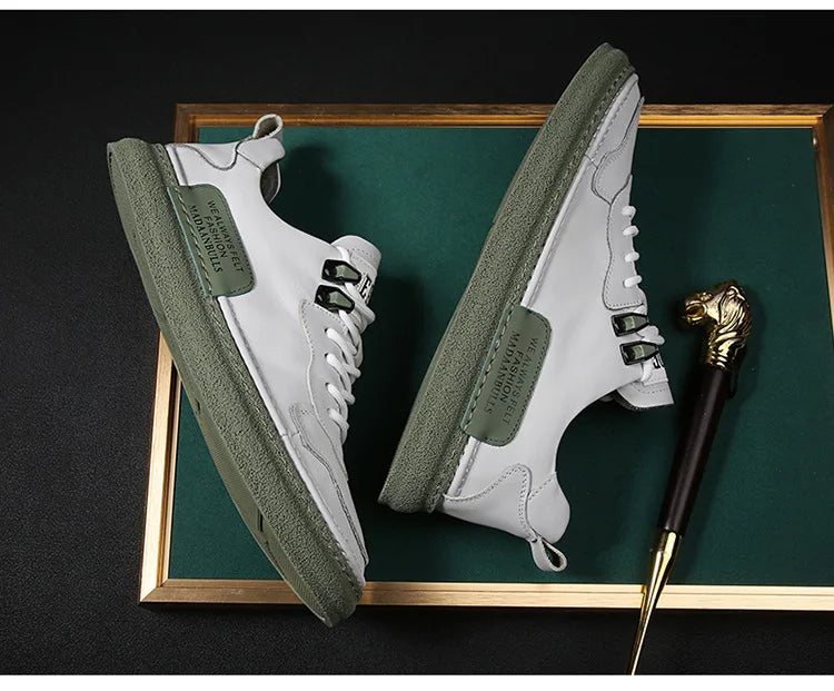 Fashion Men's Sneakers Breathable Casual Sport Shoes Mens Designer Men ;Lace Up Vulcanized Shoes Zapatillas Hombre