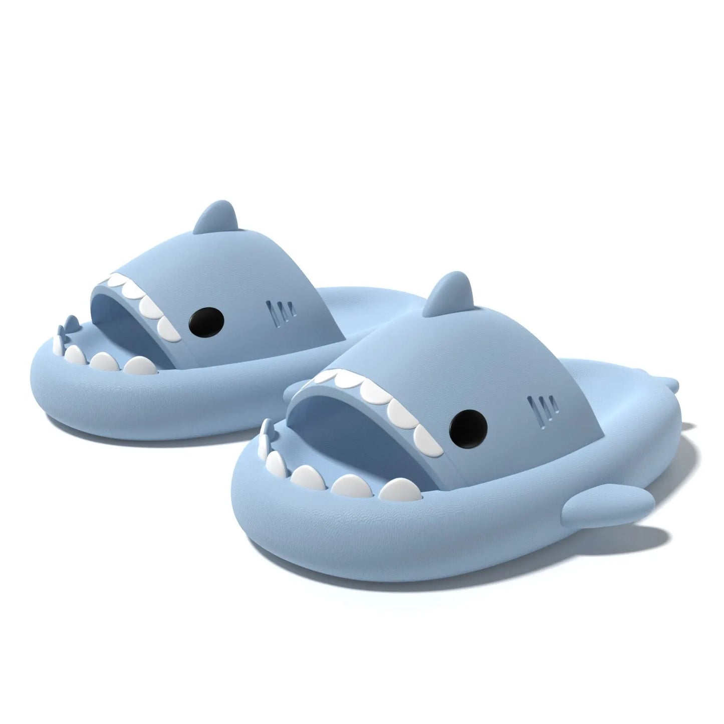 Shark Slippers – Soft Cloud Slides for Women & Men | Indoor/Outdoor EVA Mules | Beach & Bathroom Sandals