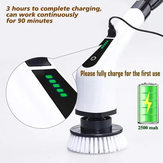 Cordless Electric Spin Cleaning Brush