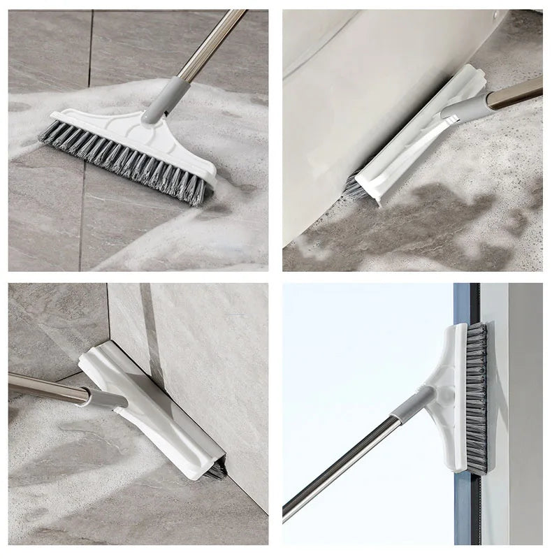 Bathroom Floor Brush Long Handle Wall Wash Toilet Cleaning