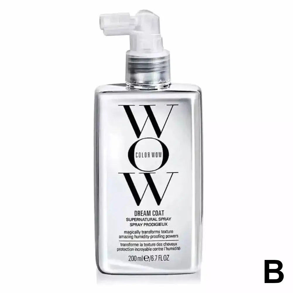 WOW Frizz Control Hair Care Set – Anti-Moisture Hair Spray, Softening Shampoo & Glazed Smoothing Conditioner