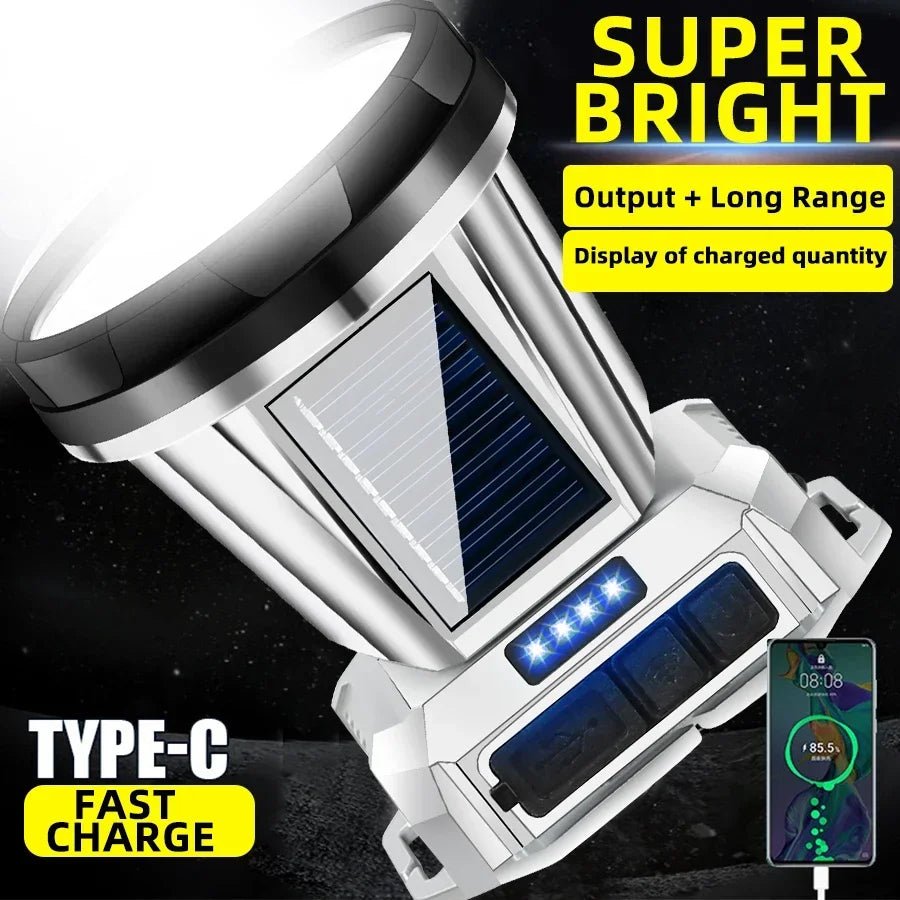 Super Bright LED Rechargeable Headlamp – High-Power Outdoor Flashlight
Perfect for Camping, Fishing, Hiking, and Emergency Use