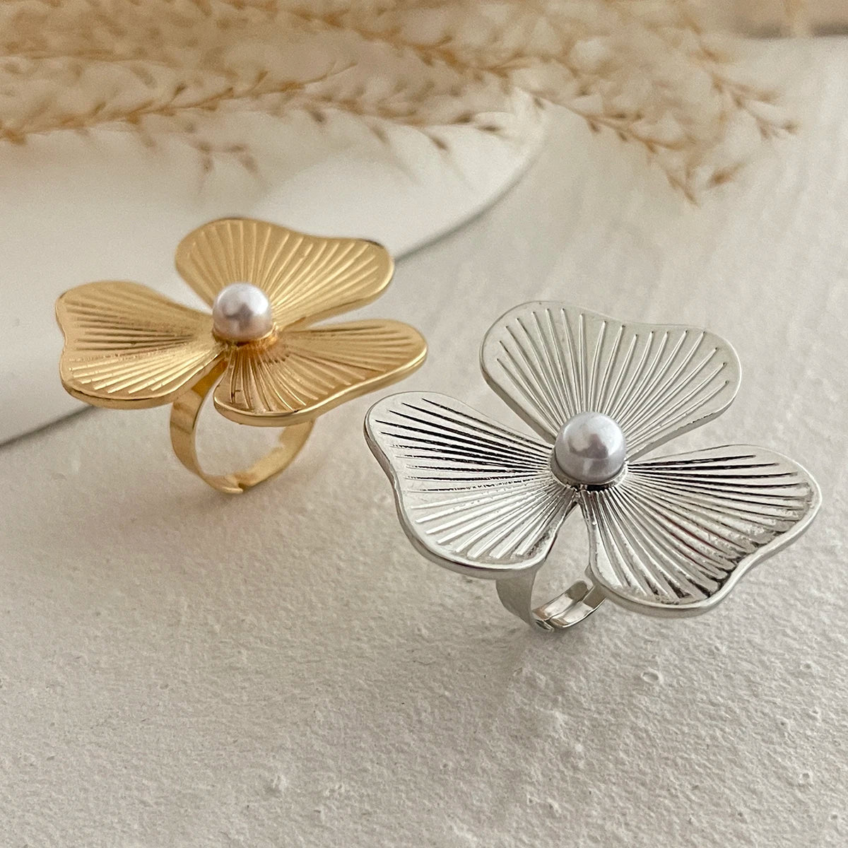 SHIXIN Creative Irregular Geometric Square Round Open Ring for Women Hip Hop Gold Color Adjustable Ring Finger Jewelry 2025 New