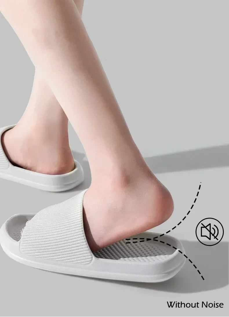 EVA Soft Sole Bathroom Anti-Slip Slippers Light Comfortable Outdoor Sandals Fashion Men's Women Beach Flip-Flop