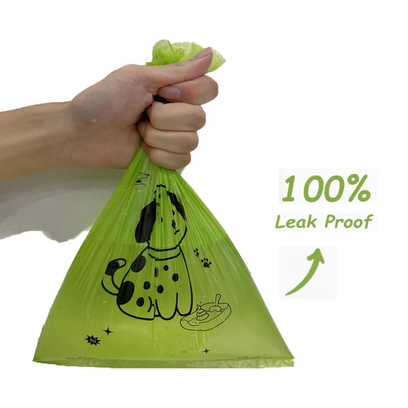 EPI Biodegradable Pet Garbage Bag Dog Poop Bags Dog Poop Bag Dispenser Dog Cleaning Supplies Dog Products for Dogs 
