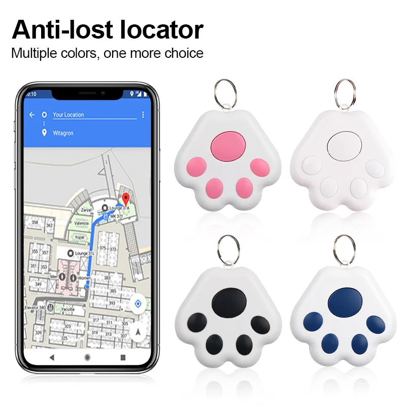 Mini GPS Tracker, Key, Kids, Bag Finder, Dog, Cat, Pet Locator, Smart Bluetooth Tracker Device, Anti-Lost Reminder for iOS/Android, AirTag.
