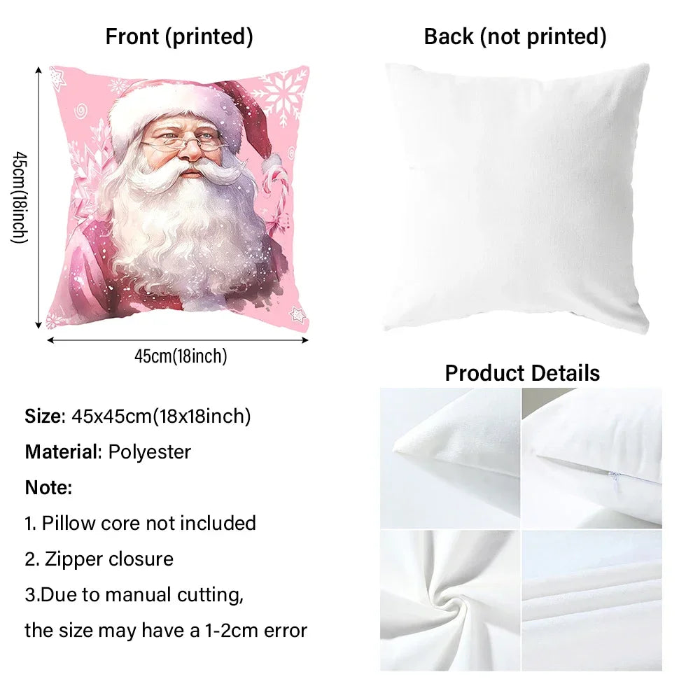 Easter celebration pillowcase modern style cute bunny eggs and floral print suitable for living room decoration