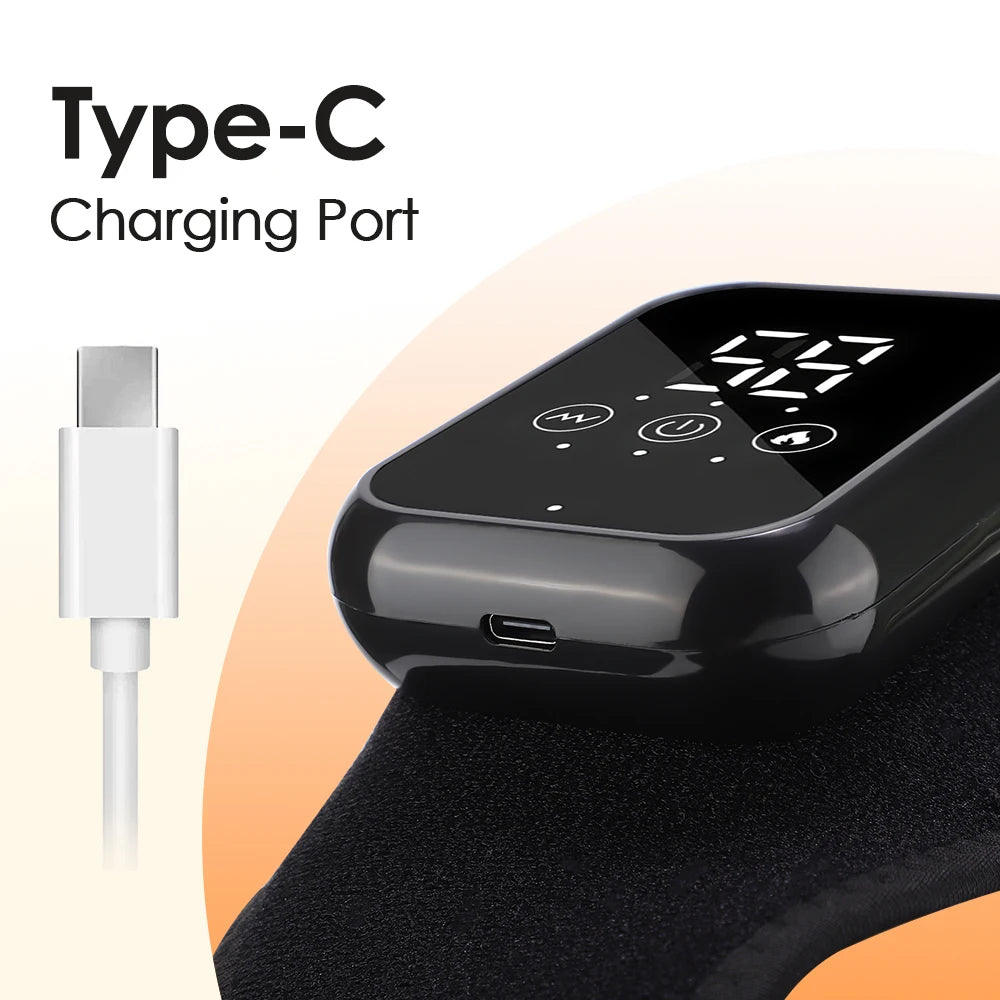 Smart Heated Foot & Ankle Massager – Adjustable Compression & Multi-Speed Vibration for Relaxation and Recovery