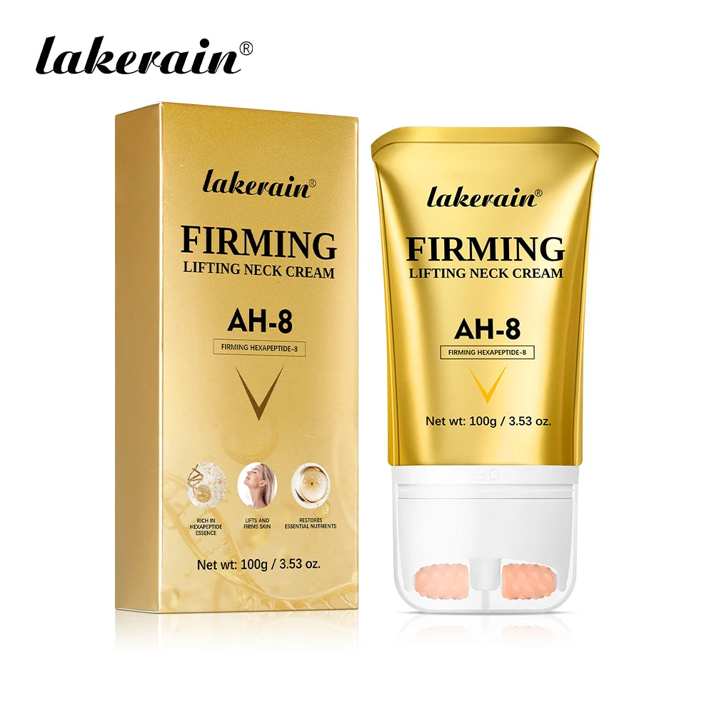 AH-8 Moisturizing Neck Cream, Firming Care for the Appearance of Crepey Skin, Hydrating Daily Skincare