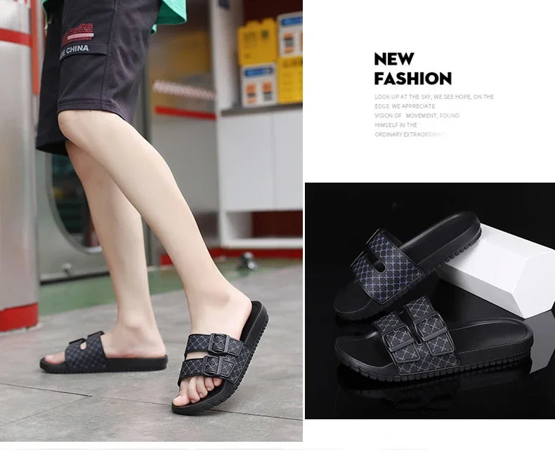 Men's Summer Sandals – Breathable, Lightweight Flip Flops & Casual Beach Flats