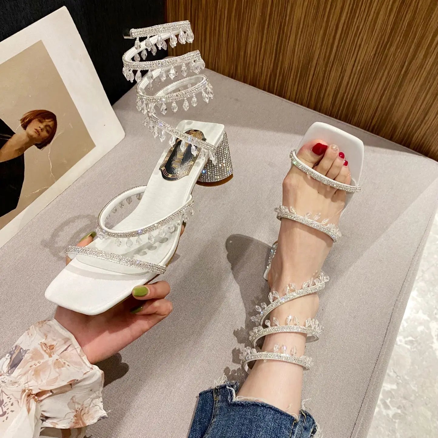 2025 Luxe Heel Collection – Aurora Glow Edition | Sculpted Shine, Artisan-Inspired Design, Signature Event Wear