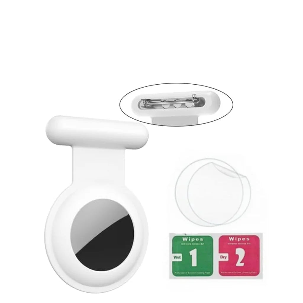 AirTag Necklace for Kids with Keychain and Adjustable Stopper Design, Waterproof AirTag Keychain for Kids and Adults, Soft Silicone Case Holder.