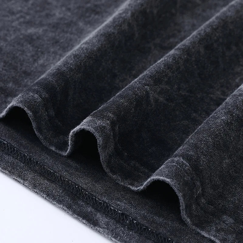 Y2K Tank Tops for Men and Women, 100% Cotton, Vintage Black Men's Clothing, Hip Hop Punk Rock Sleeveless T-shirts, Gothic Vests