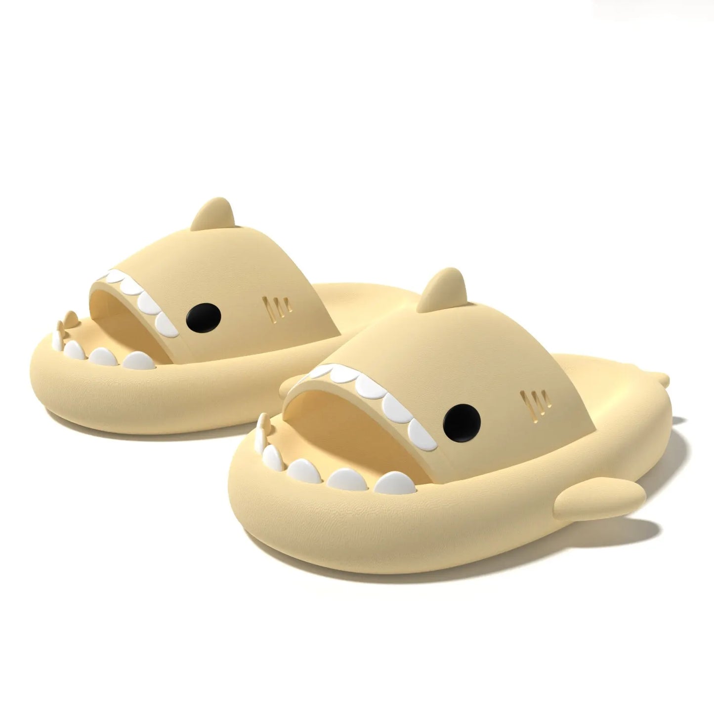 Shark Slippers – Soft Cloud Slides for Women & Men | Indoor/Outdoor EVA Mules | Beach & Bathroom Sandals
