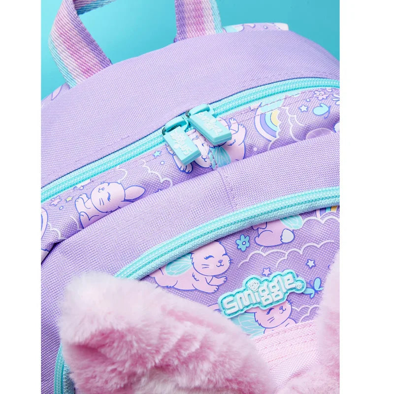 Australian Angel Rabbit Kids Backpack – Cute Cartoon School Bag for Primary Students | Lightweight, Outdoor Leisure Bag, Ideal Christmas Gift
