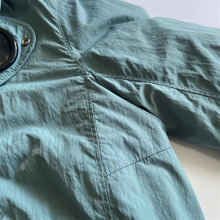 Y2K  men's winter casual hooded windproof cotton clothing youth trendy brand warm cardigan zipper jacket cotton jacket